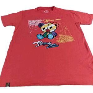 Bleecker & Mercer men's graphic t-shirt with a Bandanna Bear design Sz. L